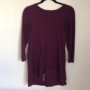 The Limited Cranberry top